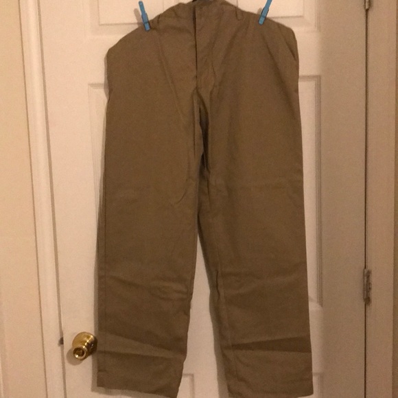 Basic Editions men’s khaki pants - Picture 1 of 5